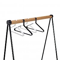 Monena Kulkuri moveable rack with Hangeri-hangers